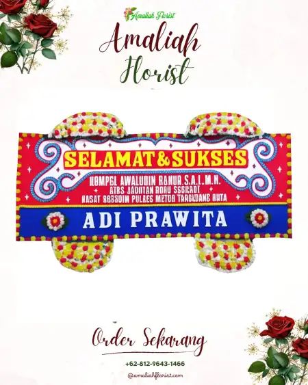Papan Bunga Ucapan Selamat Sumberputih